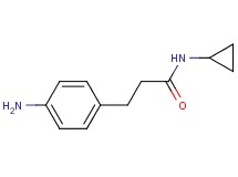 3-(4-aminophenyl)-N-cyclopropylpropanamide