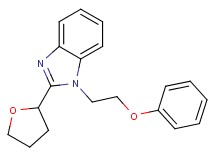 1-(2-phenoxyethyl)-2-(tetrahydrofuran-2-yl)-1H-benzimidazole