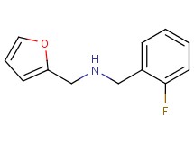 (2-fluorobenzyl)(2-furylmethyl)amine hydrochloride