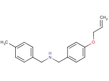 [4-(allyloxy)benzyl](4-methylbenzyl)amine hydrochloride