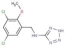 N-(3,5-dichloro-2-methoxybenzyl)-2H-tetrazol-5-amine