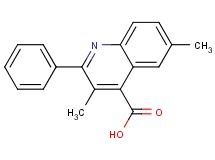 3,6-dimethyl-2-phenylquinoline-4-carboxylic acid