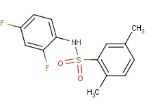 N-(2,4-difluorophenyl)-2,5-dimethylbenzenesulfonamide