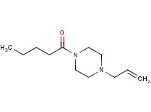 1-allyl-4-pentanoylpiperazine