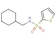 N-(cyclohexylmethyl)-2-thiophenesulfonamide