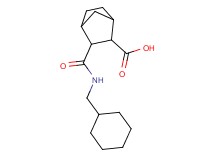 3-{[(cyclohexylmethyl)amino]carbonyl}bicyclo[2.2.1]heptane-2-carboxylic acid