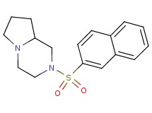 2-(2-naphthylsulfonyl)octahydropyrrolo[1,2-a]pyrazine