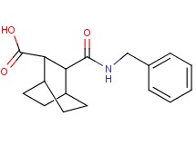 3-[(benzylamino)carbonyl]bicyclo[2.2.2]octane-2-carboxylic acid