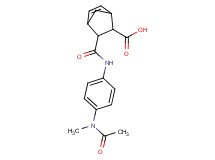 3-[({4-[acetyl(methyl)amino]phenyl}amino)carbonyl]bicyclo[2.2.1]hept-5-ene-2-carboxylic acid