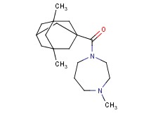 1-[(3,5-dimethyl-1-adamantyl)carbonyl]-4-methyl-1,4-diazepane