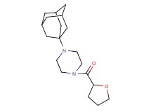 1-(1-adamantyl)-4-(tetrahydro-2-furanylcarbonyl)piperazine