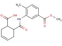 6-({[5-(methoxycarbonyl)-2-methylphenyl]amino}carbonyl)-3-cyclohexene-1-carboxylic acid
