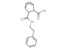 3-{[(2-phenylethyl)amino]carbonyl}bicyclo[2.2.1]heptane-2-carboxylic acid