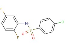 4-chloro-N-(2,5-difluorophenyl)benzenesulfonamide