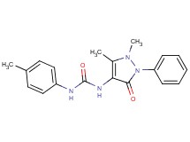 N-(1,5-dimethyl-3-oxo-2-phenyl-2,3-dihydro-1H-pyrazol-4-yl)-N'-(4-methylphenyl)urea