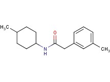 N-(4-methylcyclohexyl)-2-(3-methylphenyl)acetamide