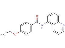 4-ethoxy-N-5-quinolinylbenzamide