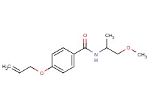 4-(allyloxy)-N-(2-methoxy-1-methylethyl)benzamide