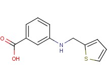 3-[(2-thienylmethyl)amino]benzoic acid