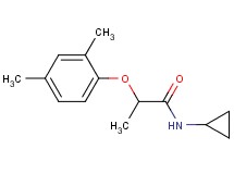 N-cyclopropyl-2-(2,4-dimethylphenoxy)propanamide