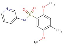 2,5-dimethoxy-4-methyl-N-3-pyridinylbenzenesulfonamide