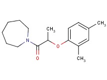 1-[2-(2,4-dimethylphenoxy)propanoyl]azepane