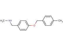 N-methyl-1-{4-[(4-methylbenzyl)oxy]phenyl}methanamine hydrochloride