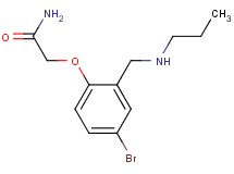2-{4-bromo-2-[(propylamino)methyl]phenoxy}acetamide hydrochloride