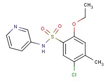 5-chloro-2-ethoxy-4-methyl-N-3-pyridinylbenzenesulfonamide