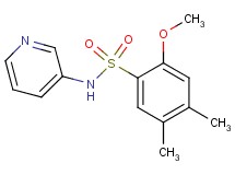 2-methoxy-4,5-dimethyl-N-3-pyridinylbenzenesulfonamide