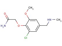 2-{2-chloro-6-methoxy-4-[(methylamino)methyl]phenoxy}acetamide hydrochloride