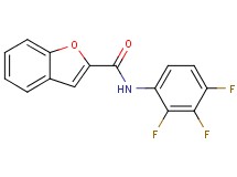 N-(2,3,4-trifluorophenyl)-1-benzofuran-2-carboxamide