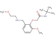 N-(tert-butyl)-2-(2-methoxy-6-{[(2-methoxyethyl)amino]methyl}phenoxy)acetamide hydrochloride
