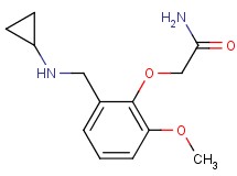 2-{2-[(cyclopropylamino)methyl]-6-methoxyphenoxy}acetamide hydrochloride