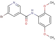 5-bromo-N-(2,5-dimethoxyphenyl)nicotinamide