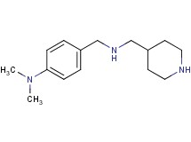 N,N-dimethyl-4-{[(4-piperidinylmethyl)amino]methyl}aniline dihydrochloride