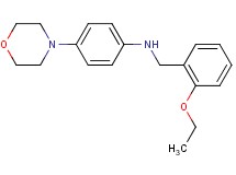 (2-ethoxybenzyl)[4-(4-morpholinyl)phenyl]amine