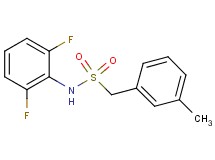 N-(2,6-difluorophenyl)-1-(3-methylphenyl)methanesulfonamide