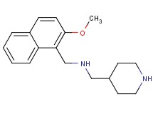 [(2-methoxy-1-naphthyl)methyl](4-piperidinylmethyl)amine dihydrochloride