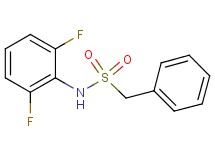 N-(2,6-difluorophenyl)-1-phenylmethanesulfonamide