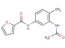 N-[3-(acetylamino)-4-methylphenyl]-2-furamide