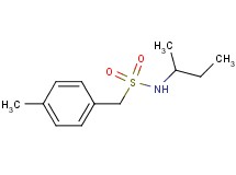 N-(sec-butyl)-1-(4-methylphenyl)methanesulfonamide