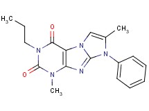 1,7-dimethyl-8-phenyl-3-propyl-1H-imidazo[2,1-f]purine-2,4(3H,8H)-dione