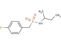 N-(sec-butyl)-1-(4-fluorophenyl)methanesulfonamide