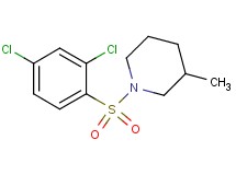 1-[(2,4-dichlorophenyl)sulfonyl]-3-methylpiperidine