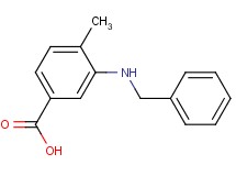 3-(benzylamino)-4-methylbenzoic acid