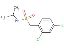 1-(2,4-dichlorophenyl)-N-isopropylmethanesulfonamide