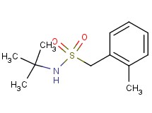 N-(tert-butyl)-1-(2-methylphenyl)methanesulfonamide