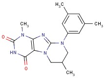 9-(3,5-dimethylphenyl)-1,7-dimethyl-6,7,8,9-tetrahydropyrimido[2,1-f]purine-2,4(1H,3H)-dione