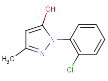 1-(2-chlorophenyl)-3-methyl-1H-pyrazol-5-ol